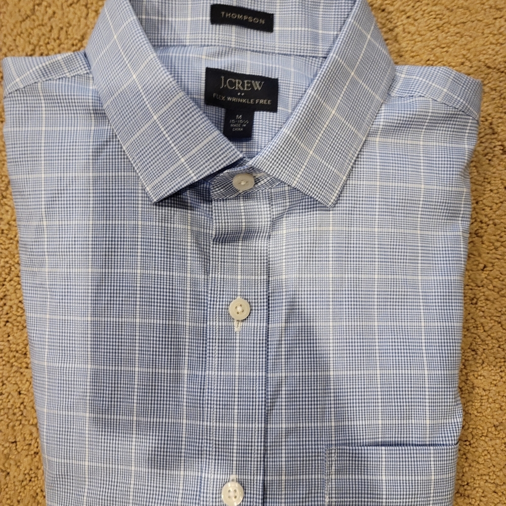NWOT J. Crew Button down shirt 15-15 ¹/2